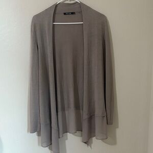 NIC+ZOE Taupe Cardigan Sweater